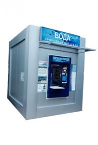 Автомат продажи питьевой воды 3000 Киоск  с ёмкостью 5000 литров